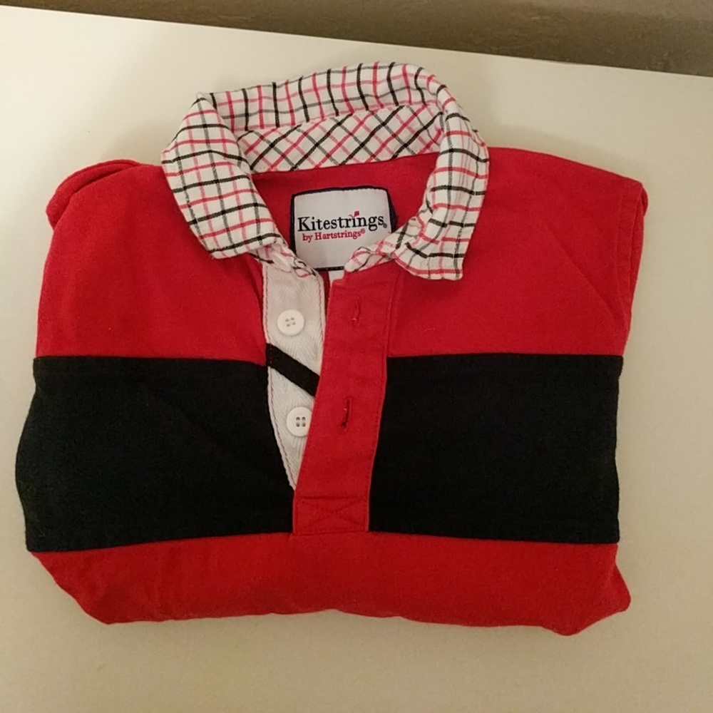 Boys long sleeve Kitestring shirt